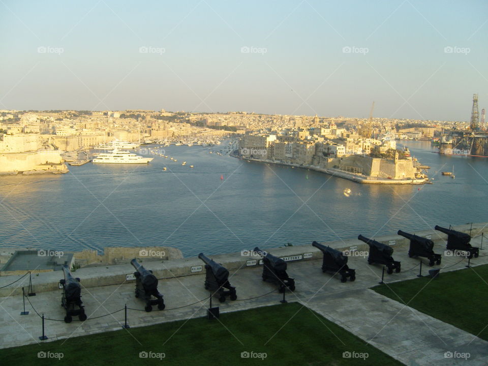 Malta Grand Harbor view