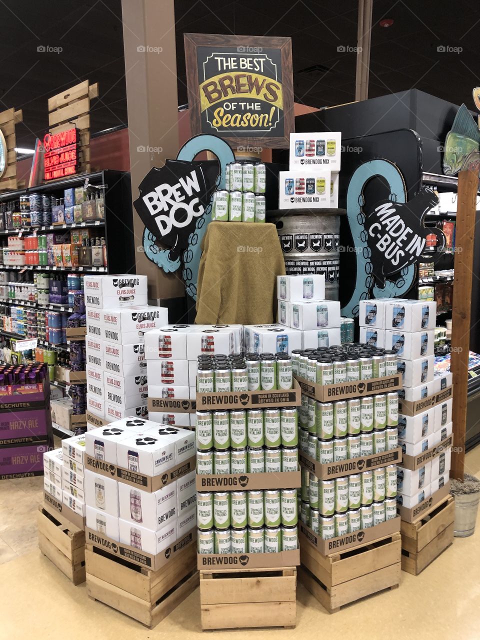 BREWDOG Beer Display