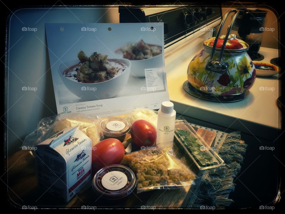 Cooking with Home Chef