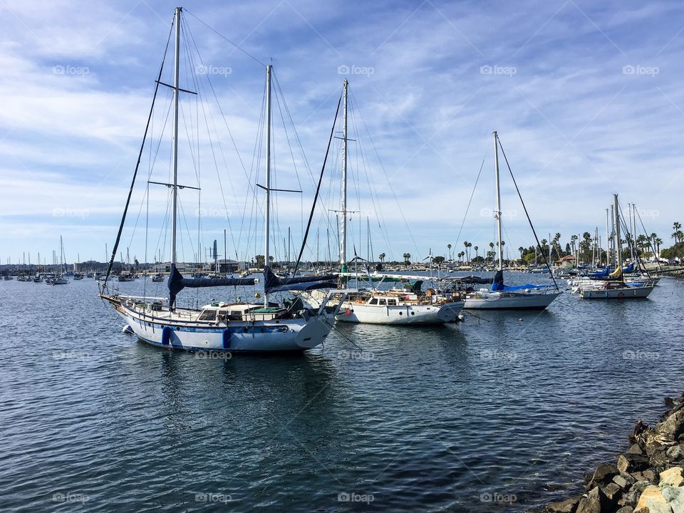 Harbor views. San Diego.