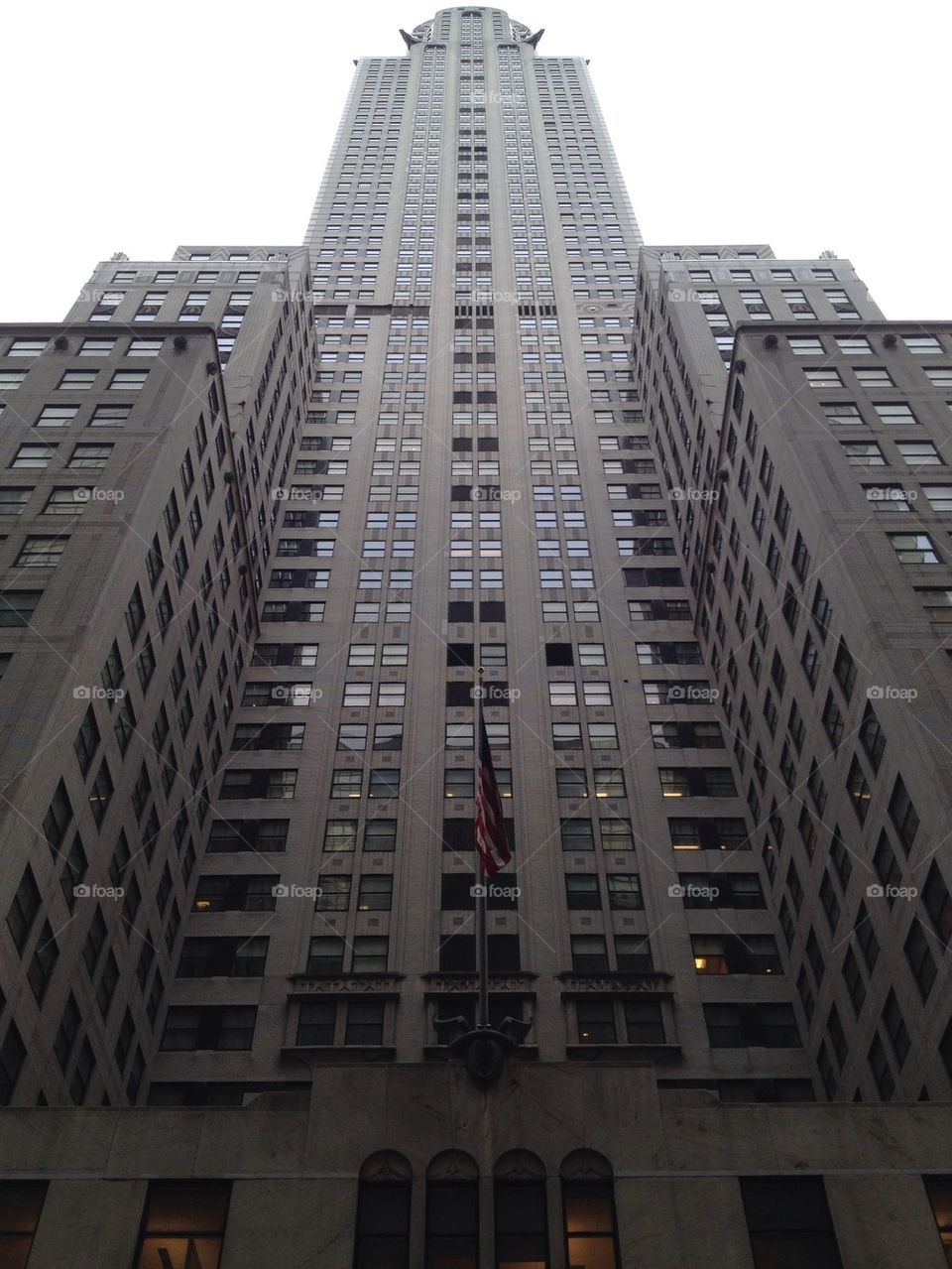 Chrysler building tilt