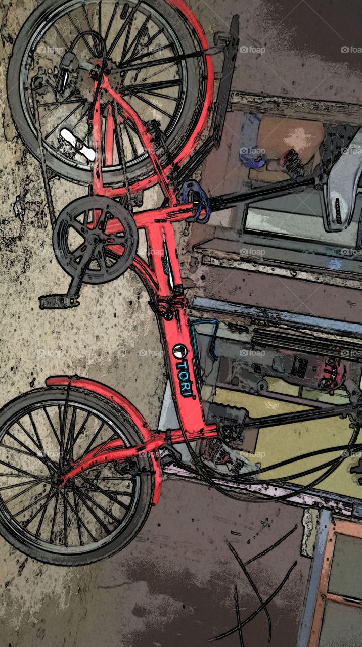 folding bike pictures to be beautiful