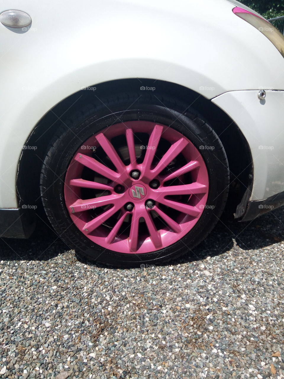 pink rims