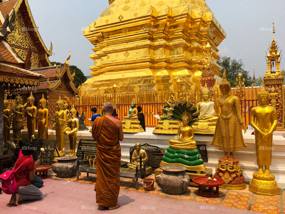 Temple in Chiang Mai Thailand