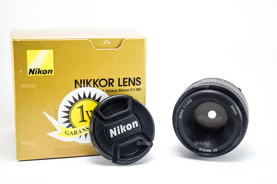 lens fix nikon 50mm 1.8 af - d