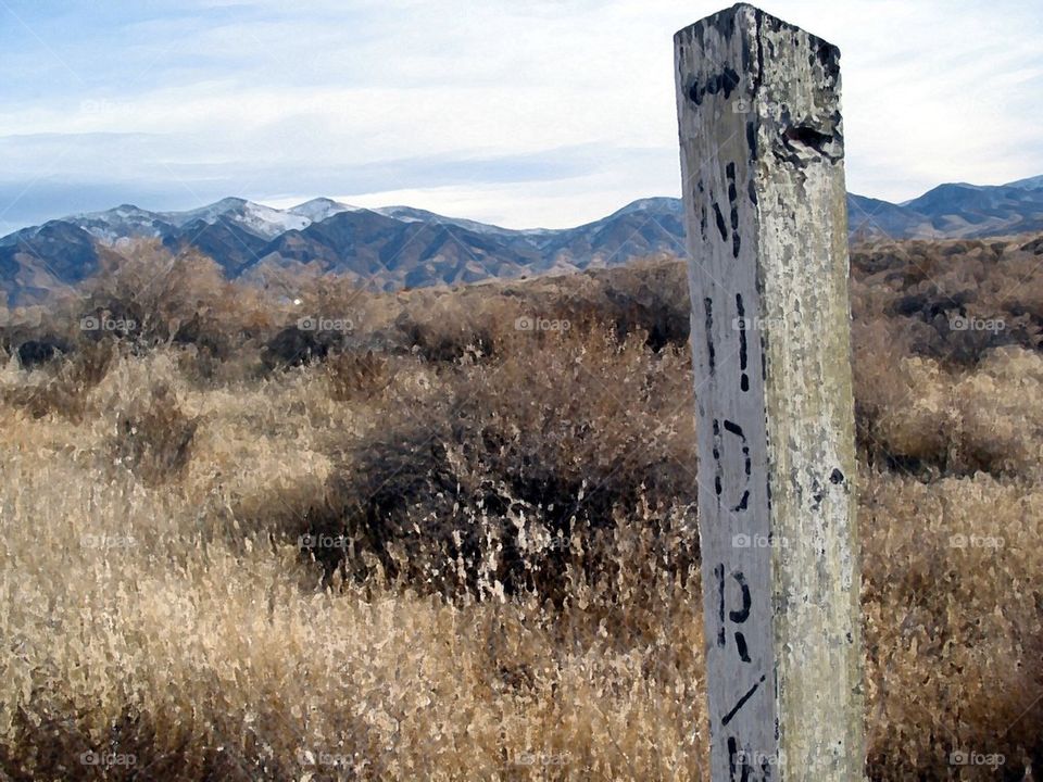 Mile marker