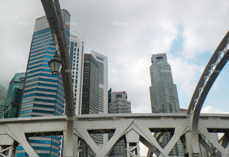 Modern architecture in the city