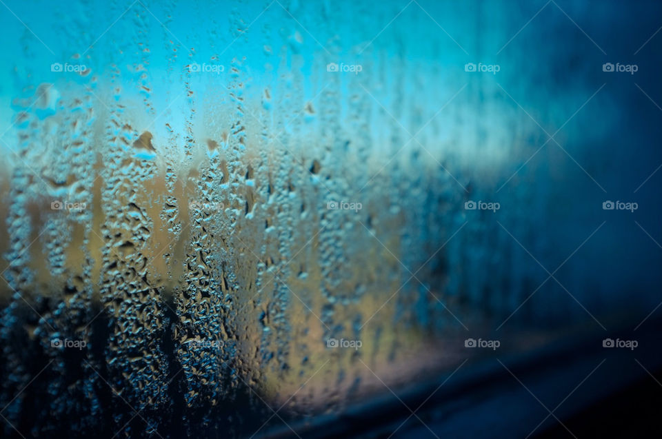 blue glass morning water by idocreativestuff