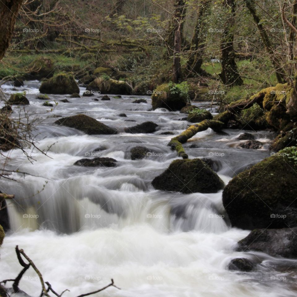 East Lyn river