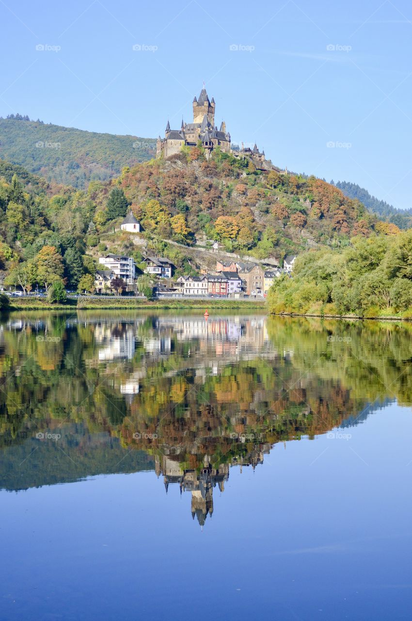 Reflection in the water