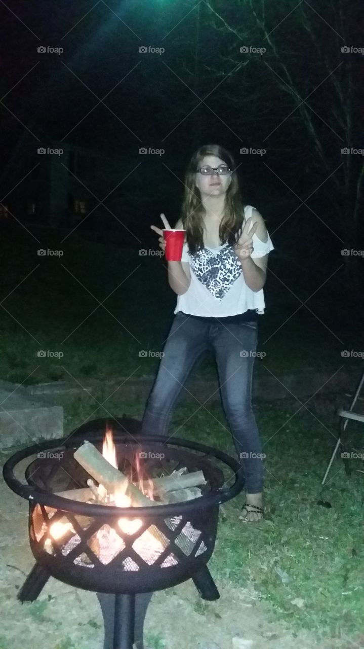 Fun by the fire