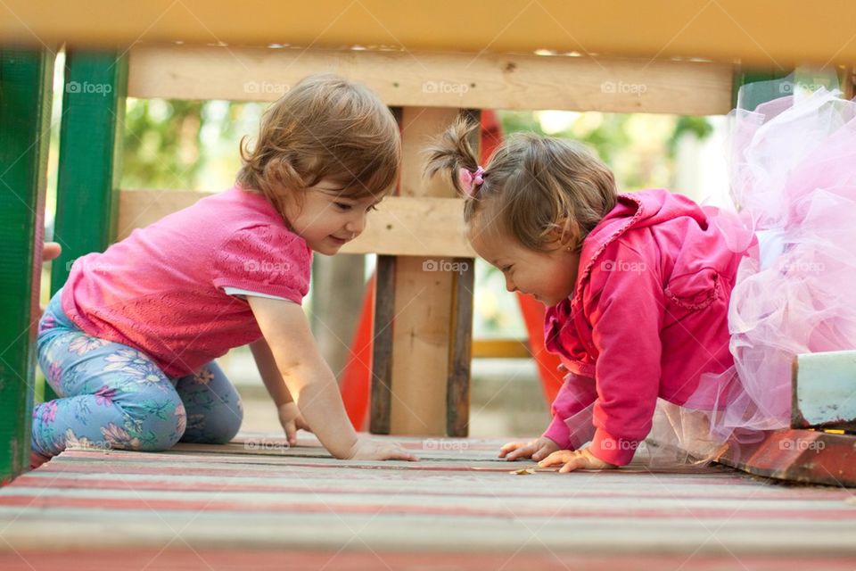 Kids on the playground