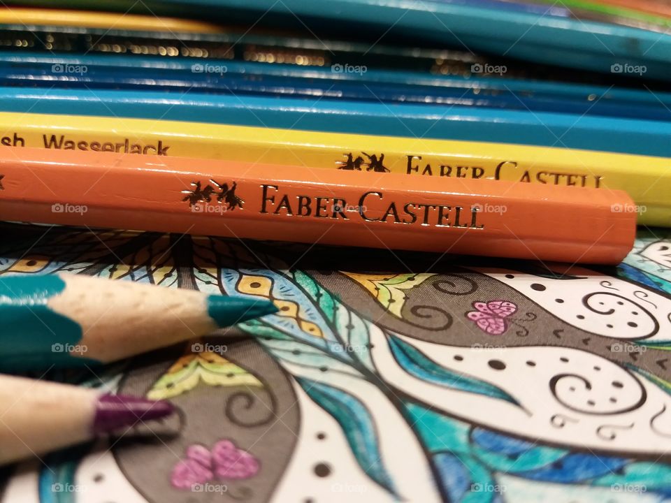 Faber Castell colours