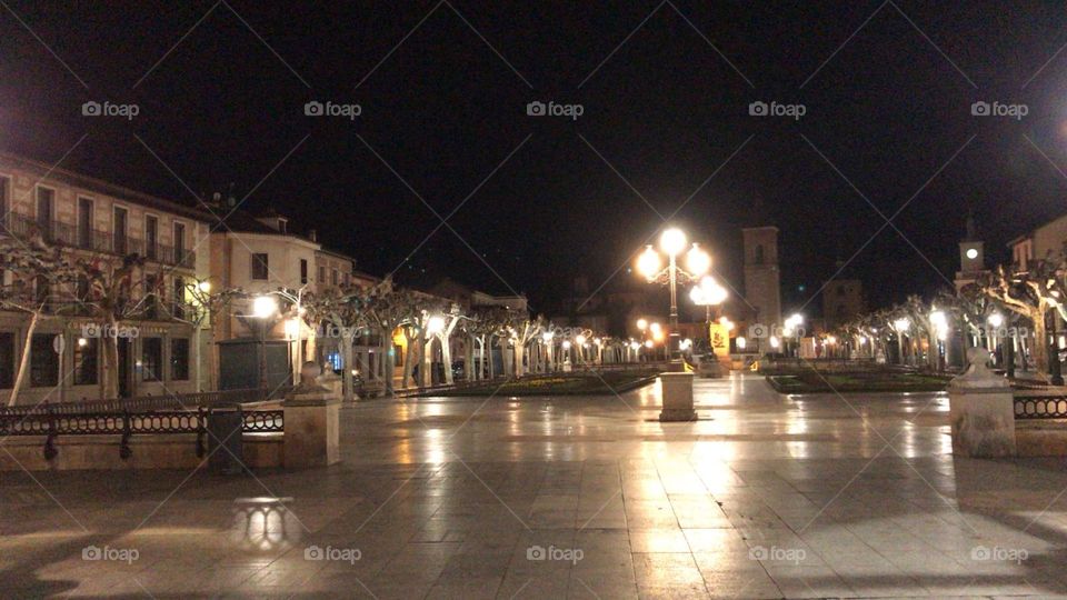 Cervantes square,madrid