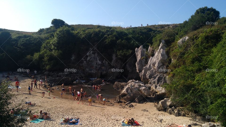 The smallest beach in the world