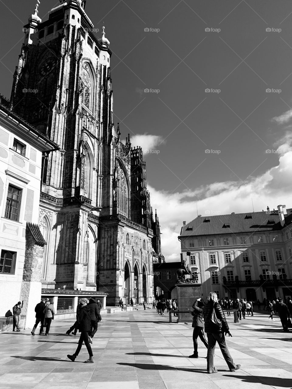 Prague, the cathedral of saint Vitus