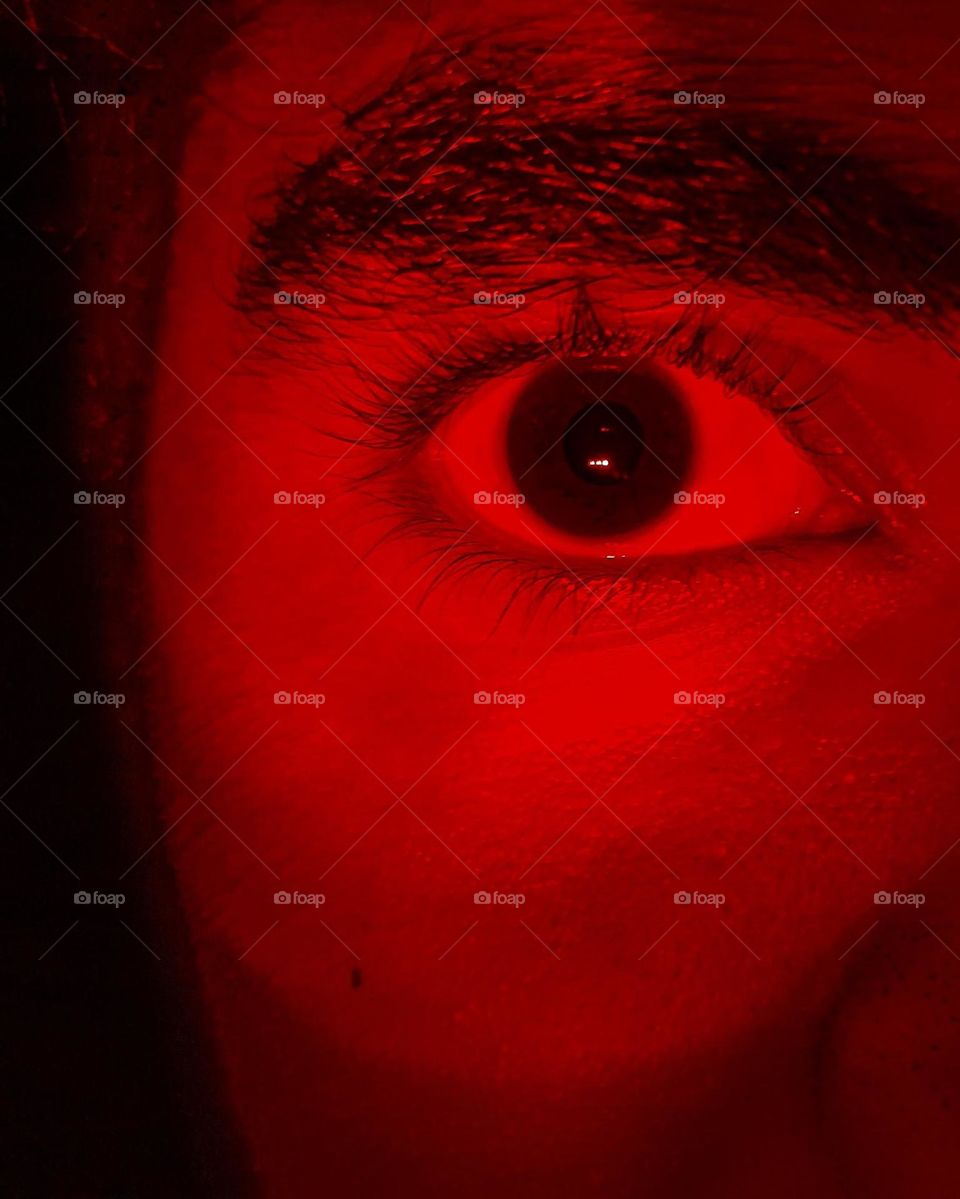 The devil in that eye