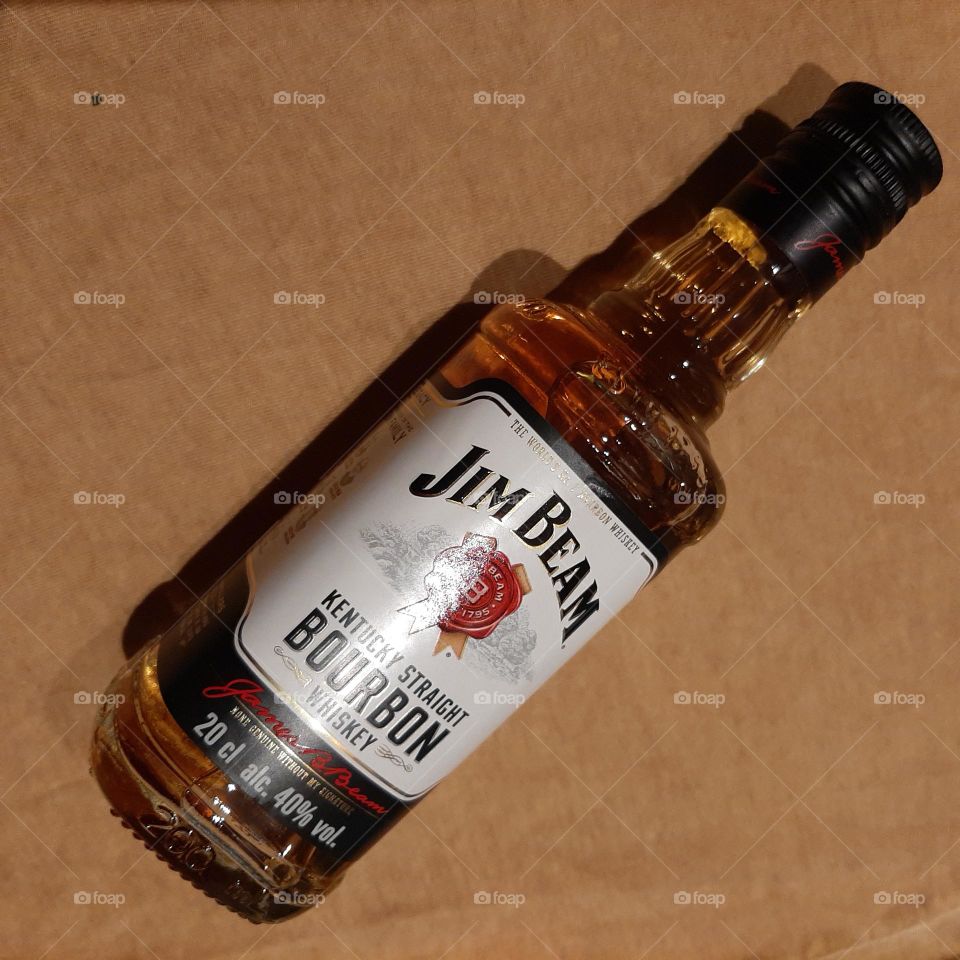 Jim beam bottle