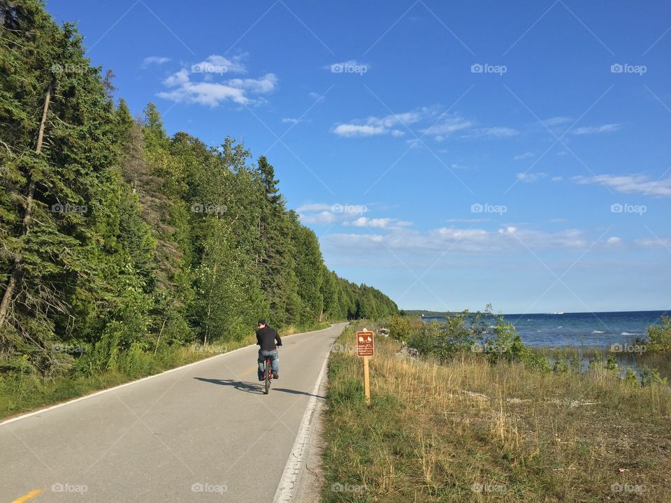 Hiking in northern Michigan 