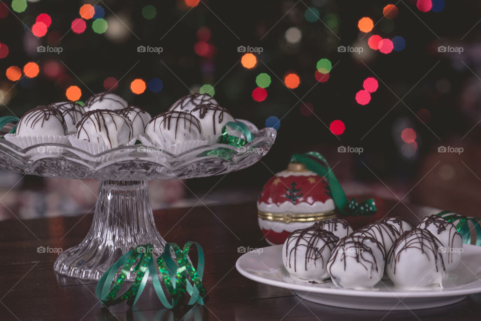 Homemade Oreo balls