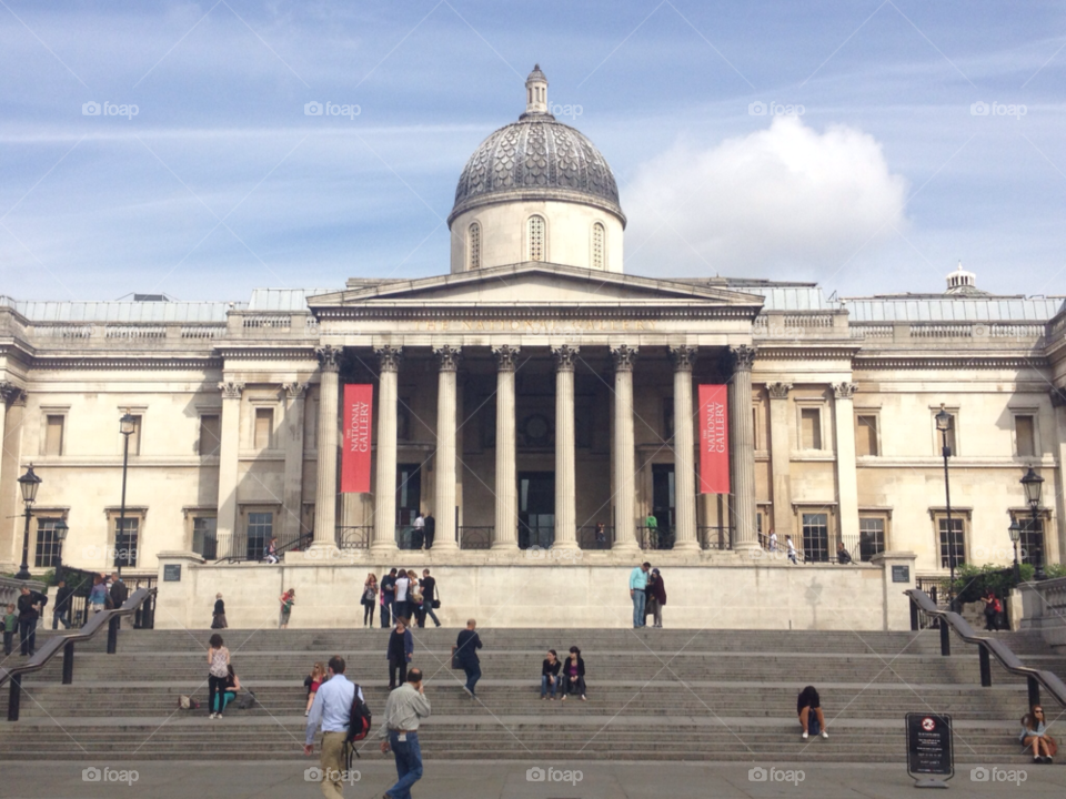 london clouds art gallery by spittingllama