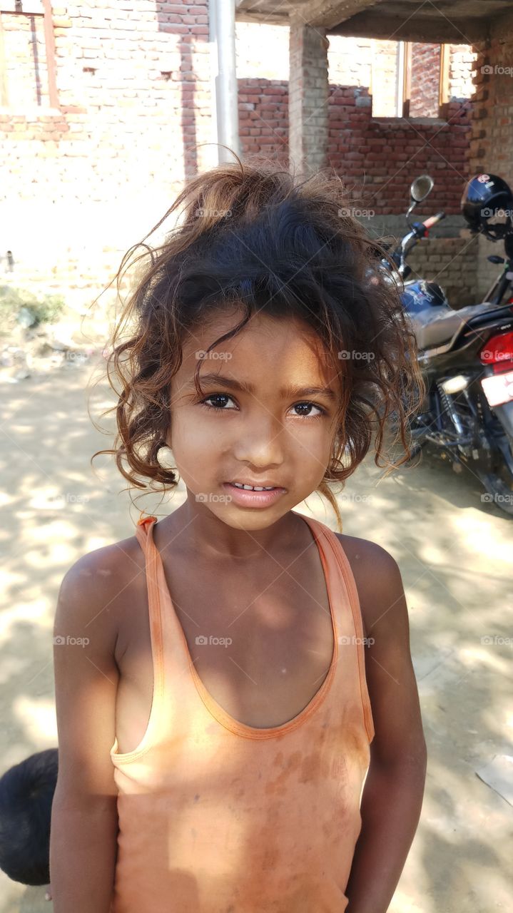 cute nepali kid