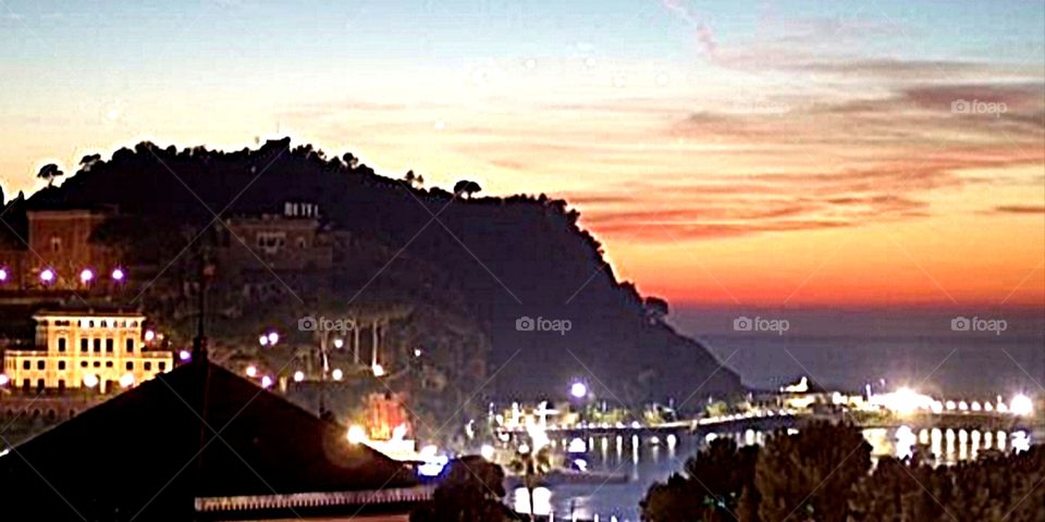 Sestri Levante Harbor, Genoa Italy
