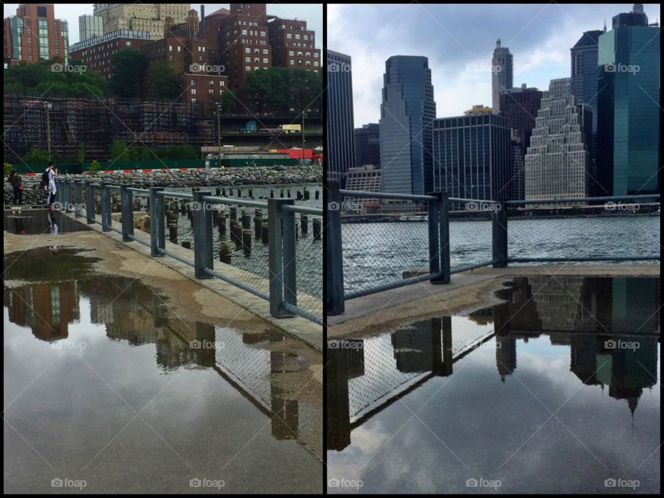  2 New York photos after a rain 