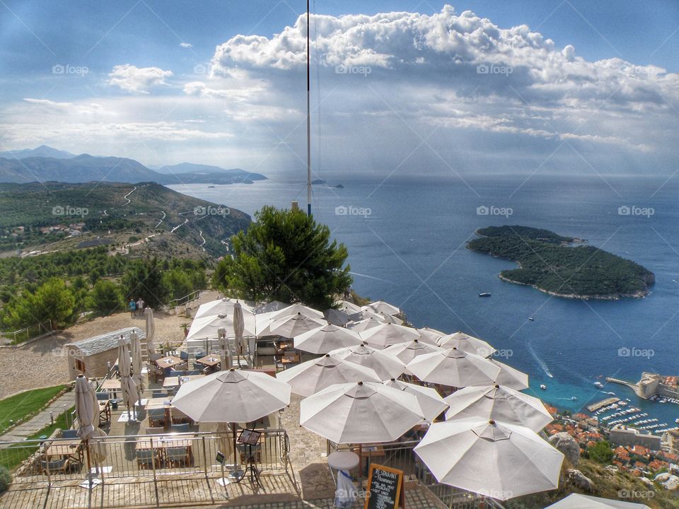 Dubrovnik dall'alto 