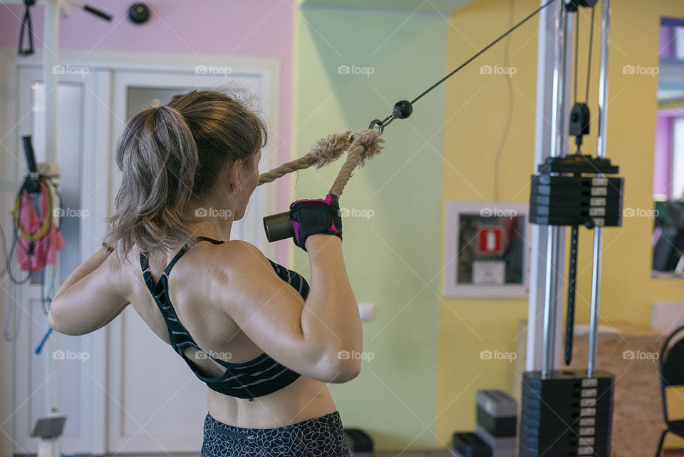 girl in the gym