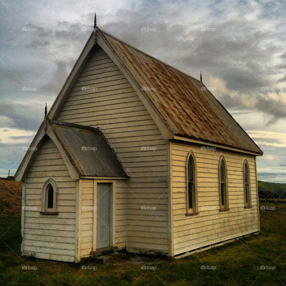 church old rust small by tomrobbarber