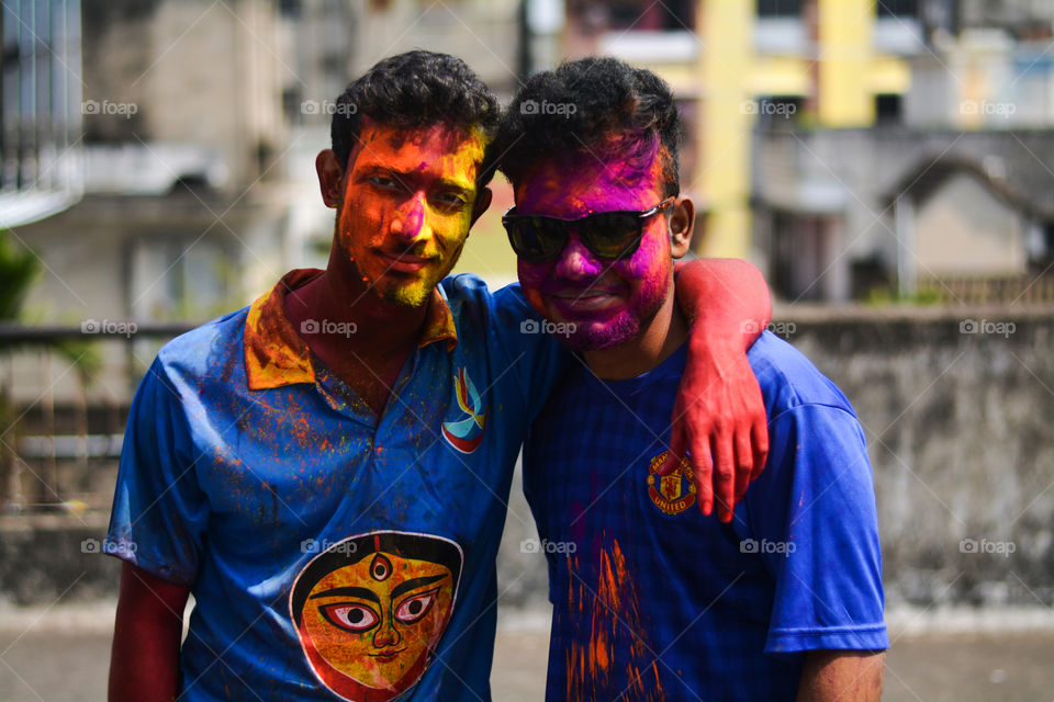 Holi: The Festival Of Colours 
 This is festival is celebrated by Indians during the month of March.
