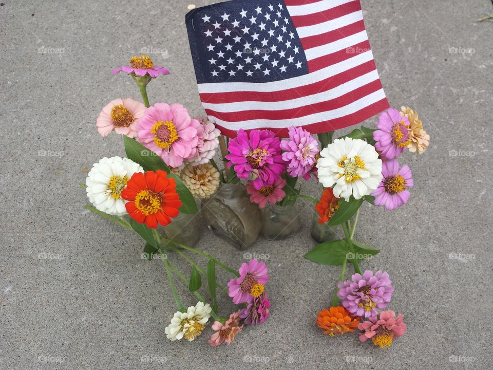 patriotic flowers