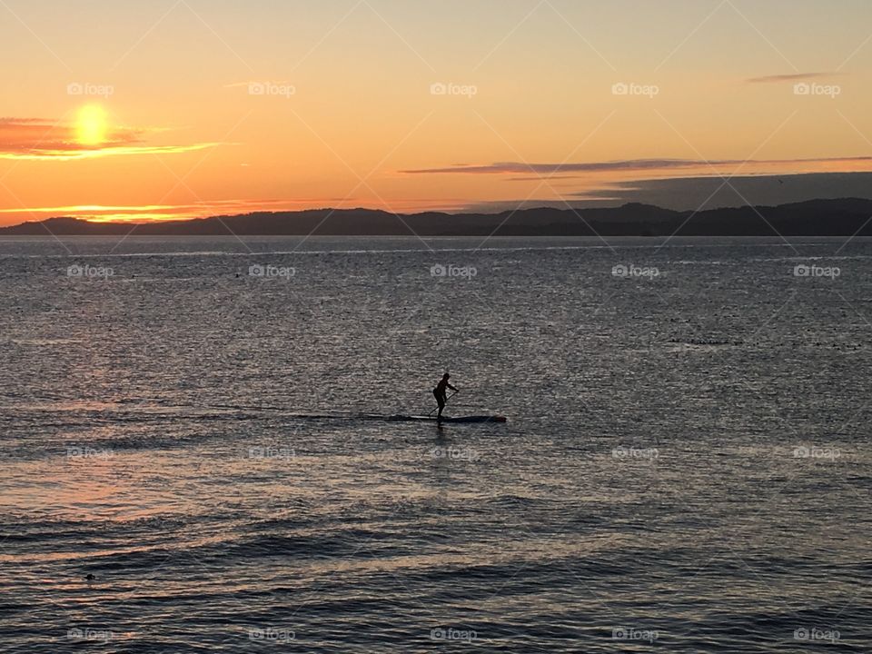 Paddle boarding 