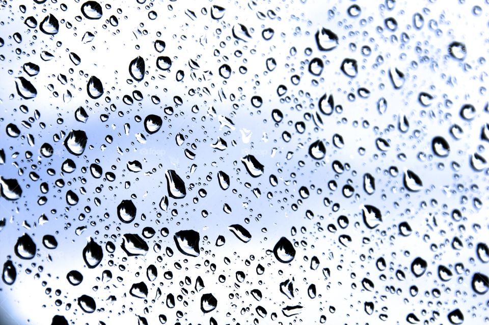 Droplets on dormer window