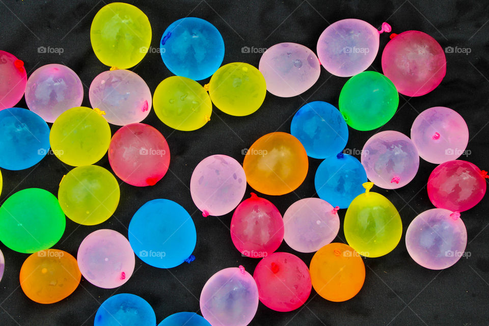 colourful balloons