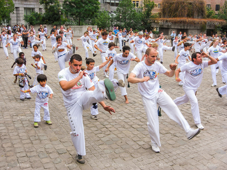 Capoeira in the city