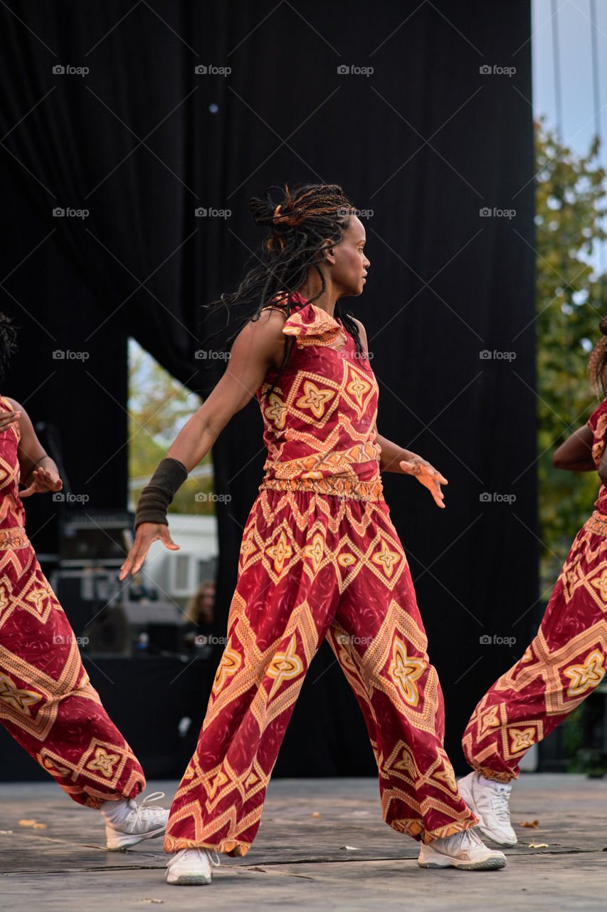 Tribal dancers