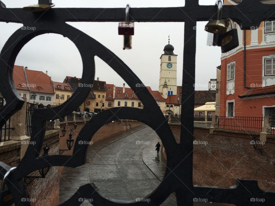 City view of Sibiu, Hermannstadt, Transylvania, Romania