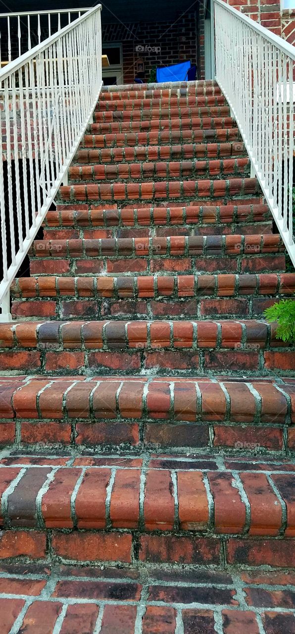 stairs brick