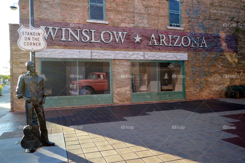 Glenn Frey and Jackson Browne wrote the famous Eagles song “Take It Easy” in 1972. 