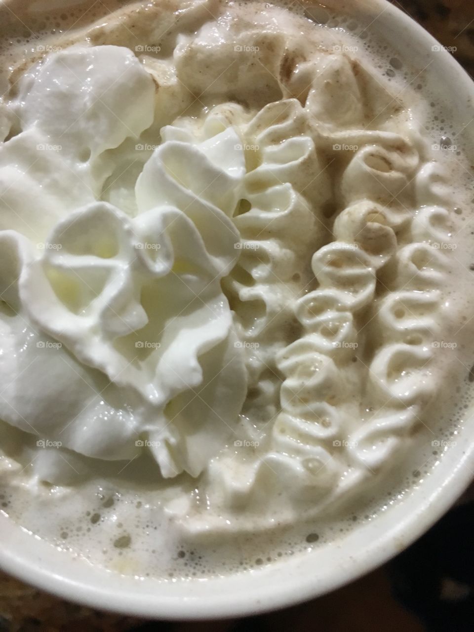 Whipped Cream on my Irish Coffee