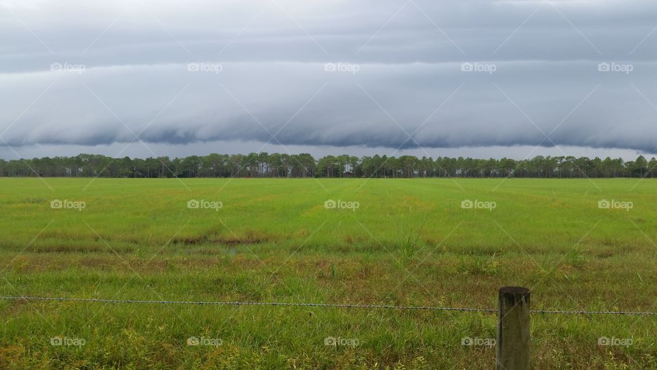storm clouds on the horizon