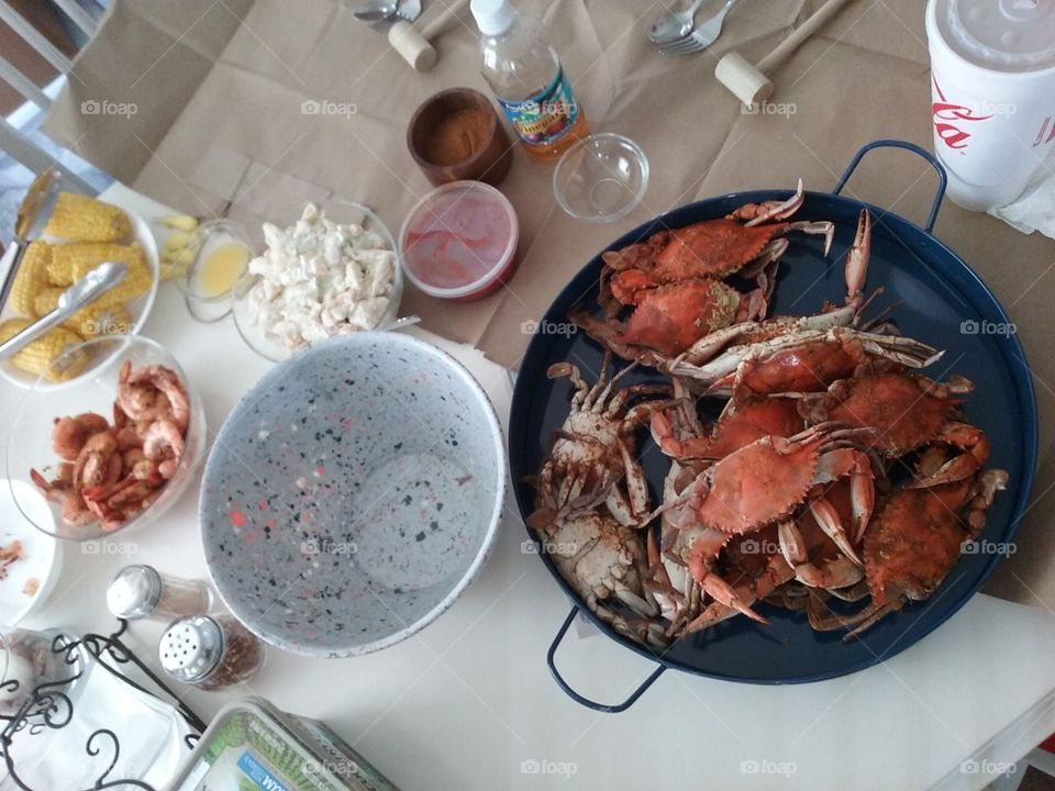 crab dinner
