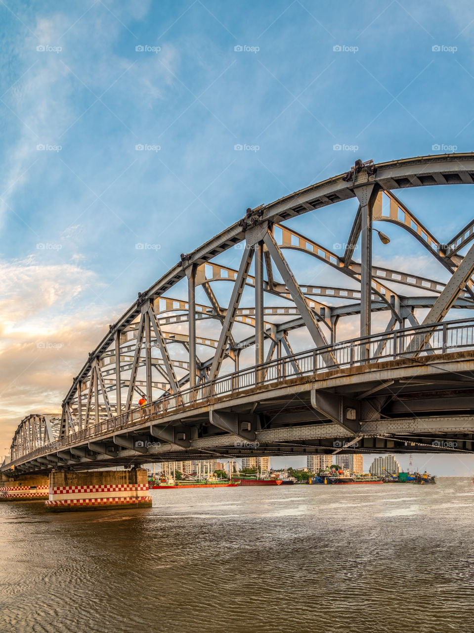 Beautiful bridge in Bangkok Thailand