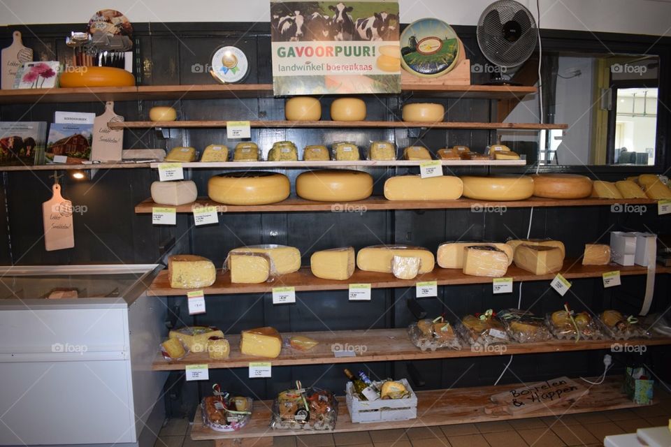 Holland cheese farmers shop