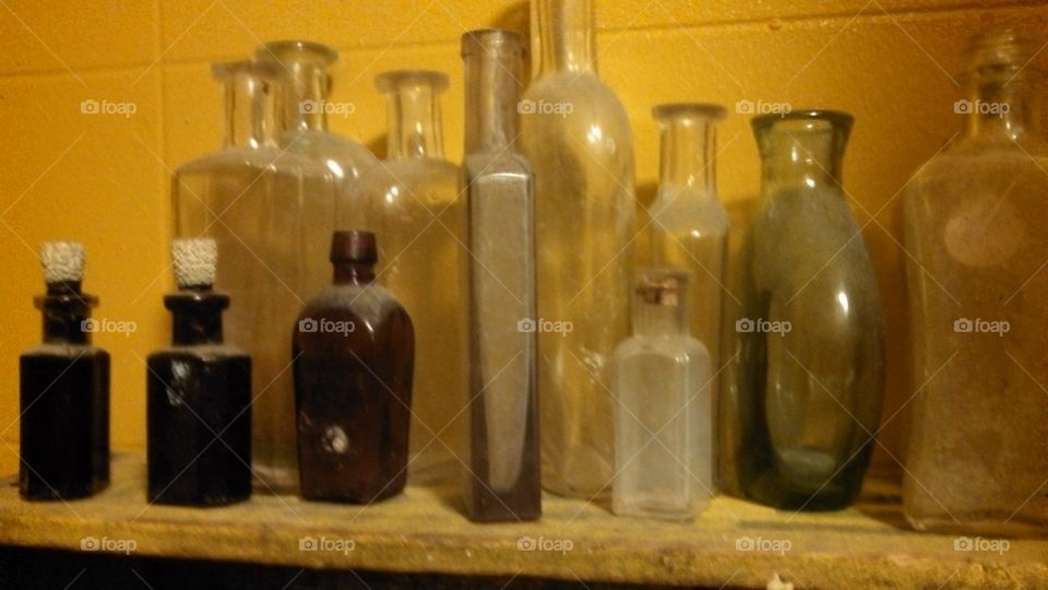 bottles 