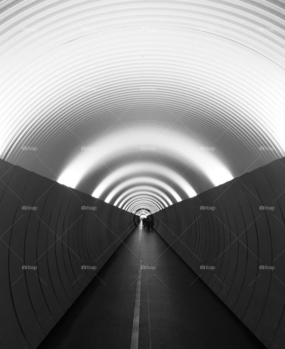 Tunnel vision. Brunkeberg tunnel in Stockholm