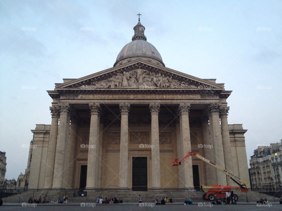 architecture france paris pantheon by richardpt