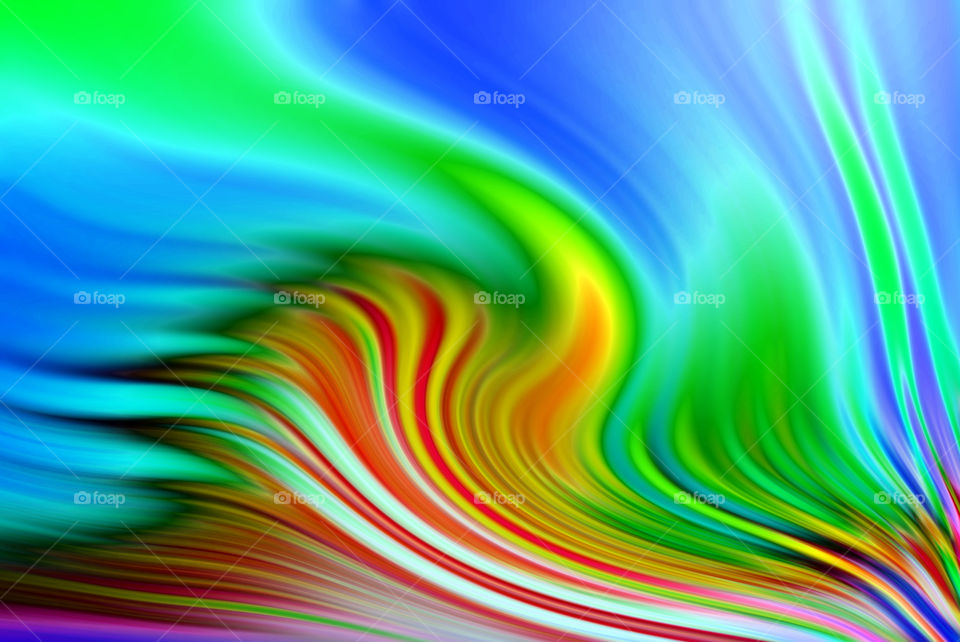 Abstract vivid color background in motion blur.